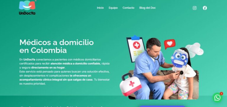 UnDocYa empresa de medicina a domicilio