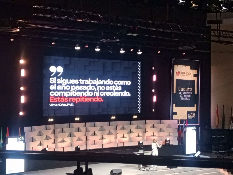 Vilma nuñez en Cucuta