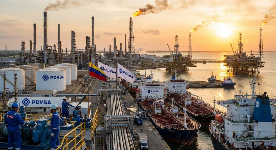 Contratistas petroleras trabajando